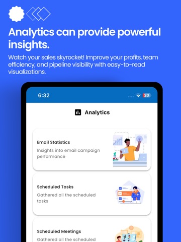 MLeads: Mobile CRM & Scanner iPad screenshot