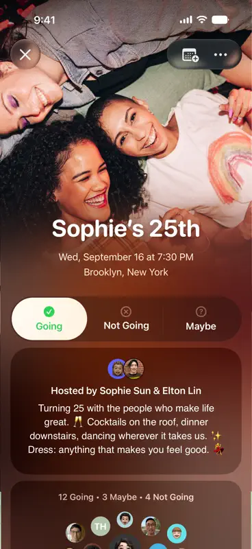 Apple Invites screenshot 3 of 8