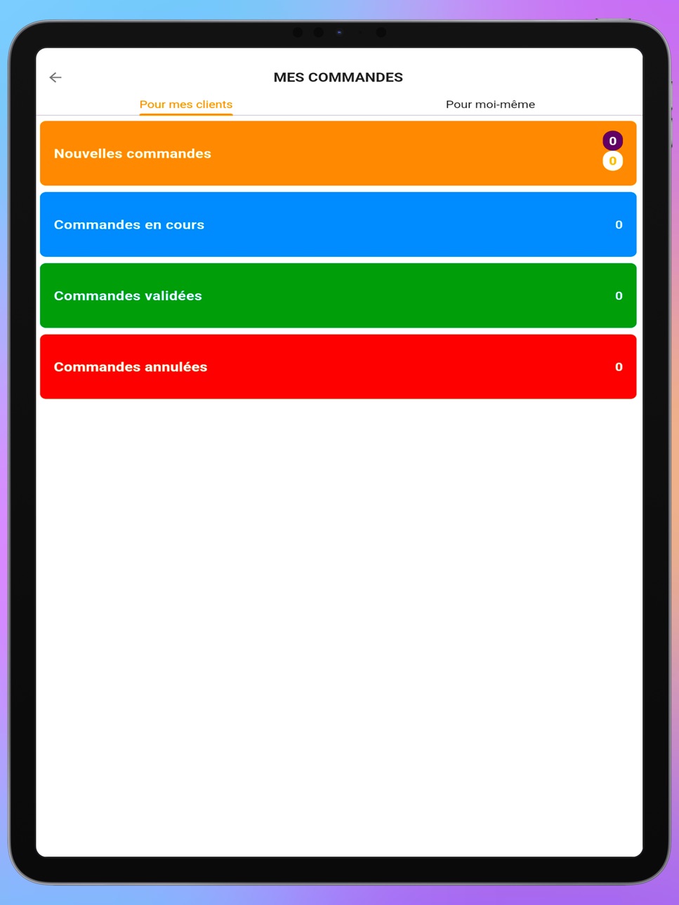 iPad screenshot