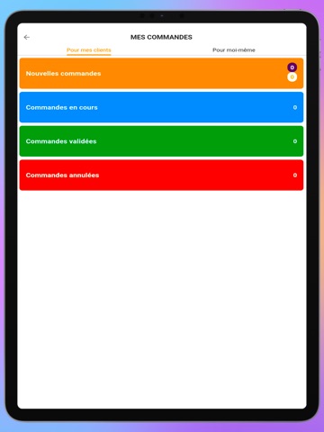 Daymond distribution iPad screenshot