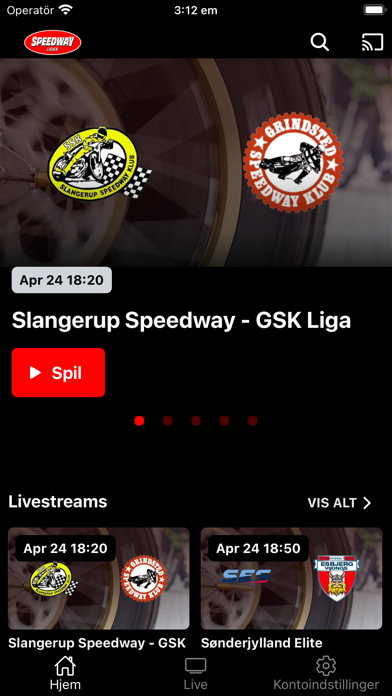 SpeedwayLigaen Play Screenshot