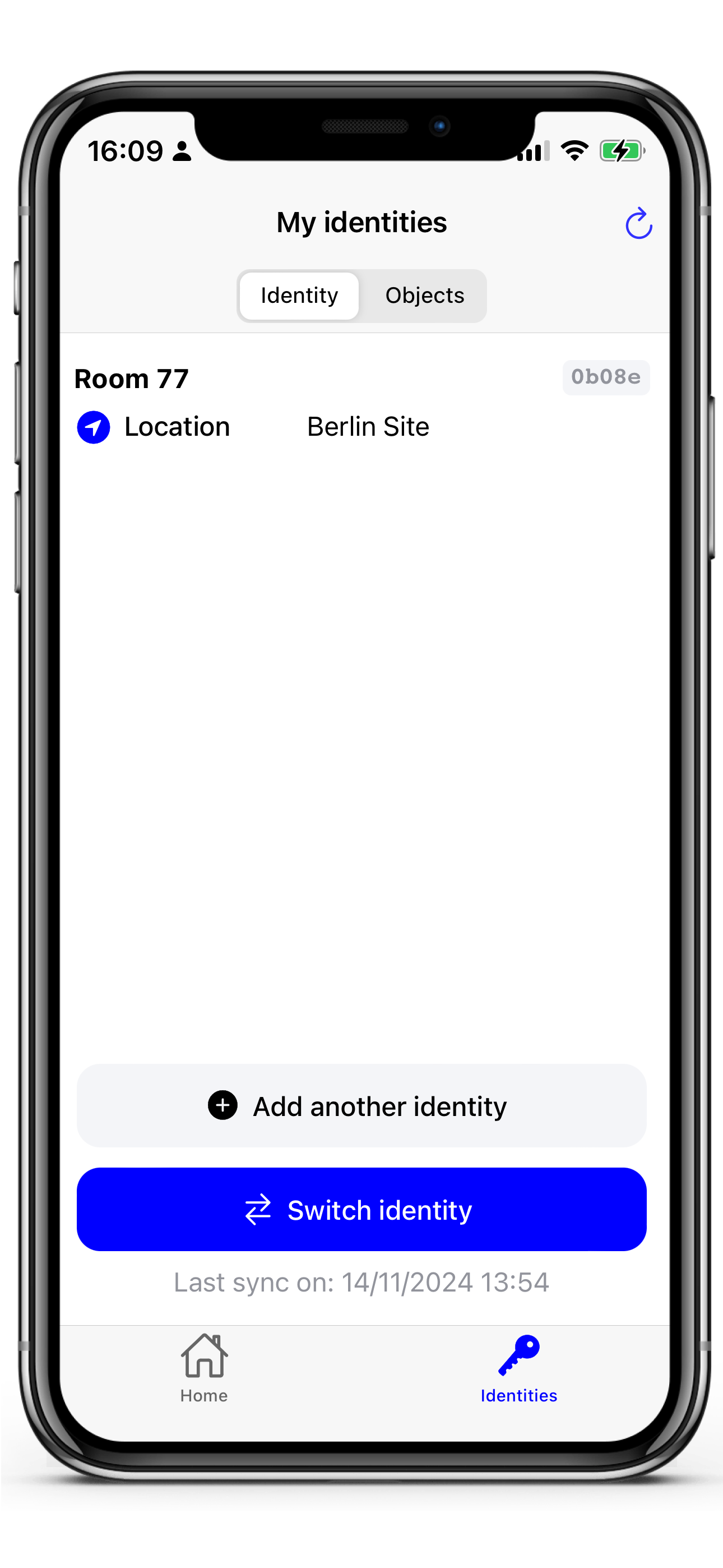 BlueID screenshot 2