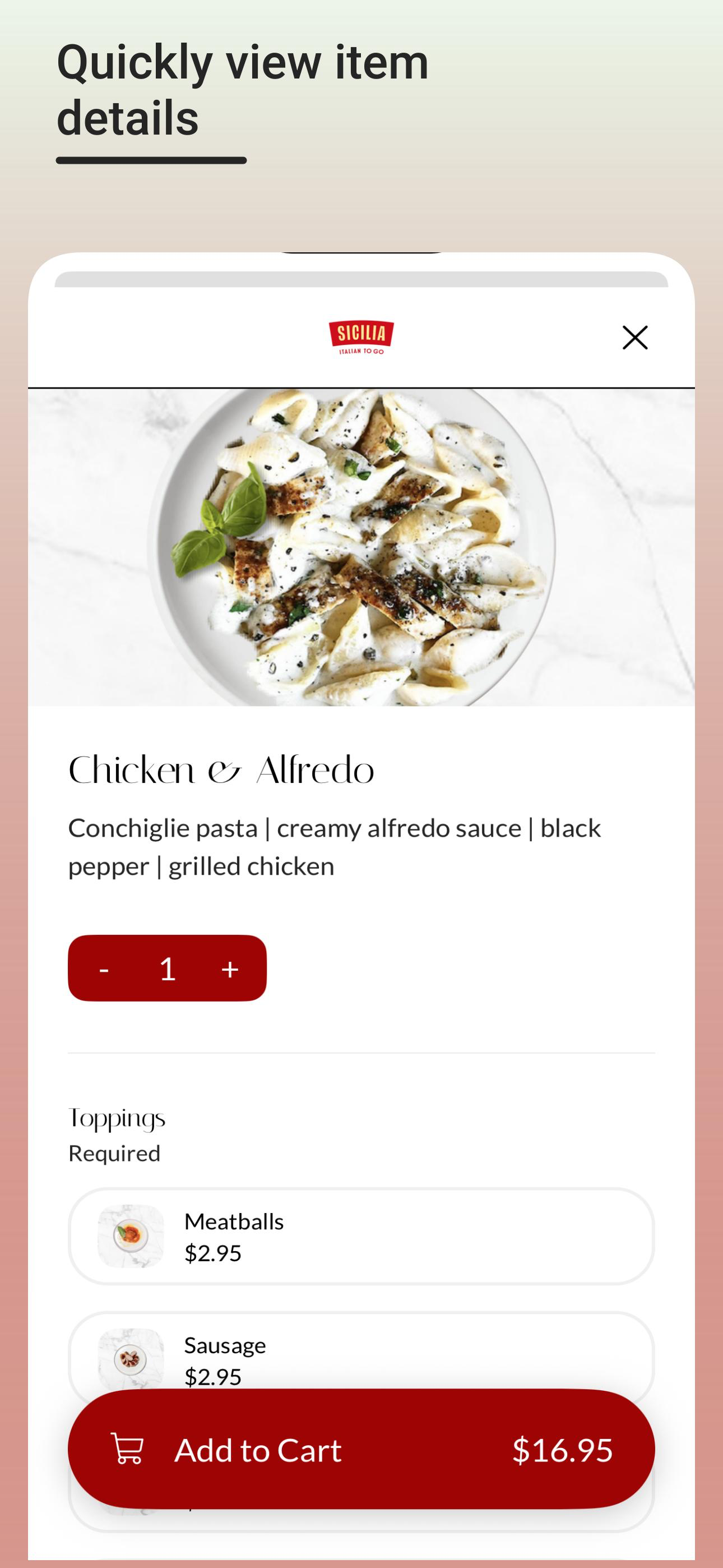 Sicilia Pasta screenshot 6