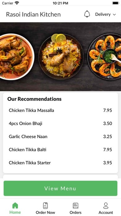 Rasoi Indian Kitchen Screenshot