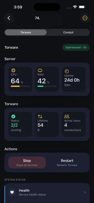 Torware Nexus screenshot 2
