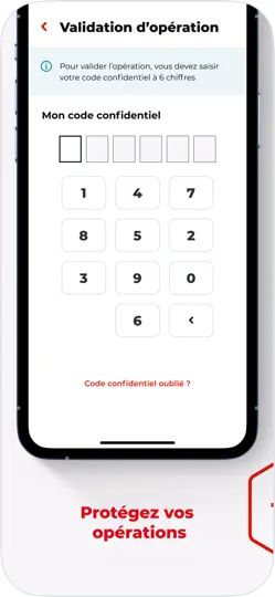 Capture d'écran de Comptes Banque Des Territoires sur iPhone 3