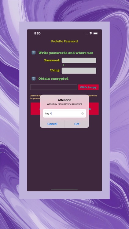 My Pro Protetto Password Pad