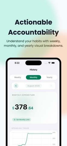 Spent Today: Expense Tracker iPhone screenshot