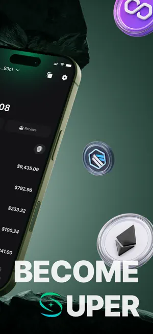 Super - Crypto Wallet screenshot 2