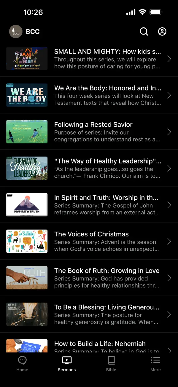 Screenshot #2 pour Bethany Community Church