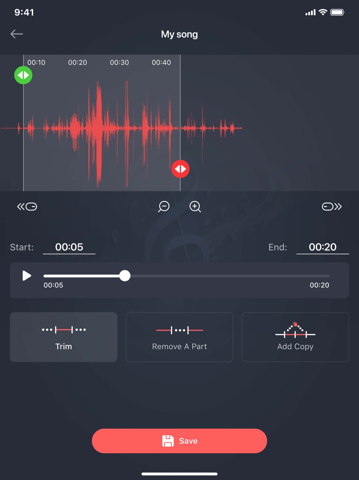 Mp3 Cutter - M4a, Music Cutter ipad screenshot 2