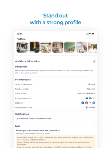 Bestimate Pro iPad screenshot