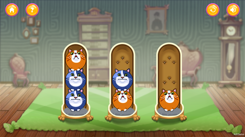 #8. Cat Sorter Puzzle (iOS) 由: Suna Gonen