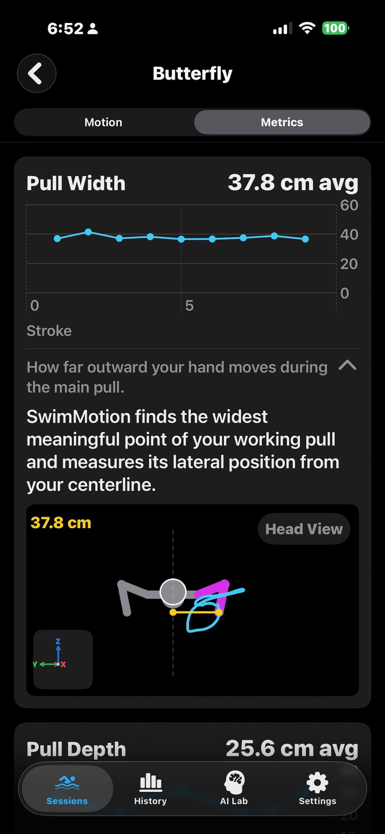 Screenshot 3 of SwimMotion
