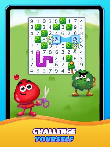 Number Crossing: Match Numbers iPad screenshot