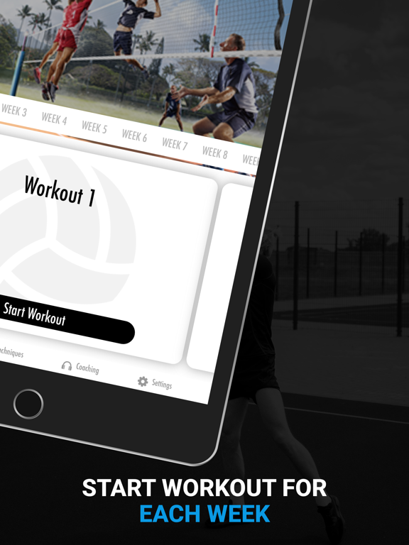 Screenshot #6 pour Volleyball Training Workouts