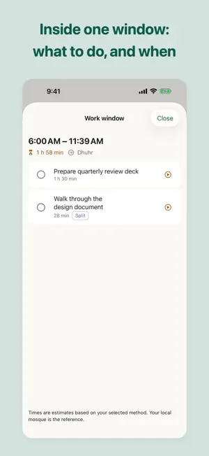 Waqtain: Prayer Day Planner screenshot 2