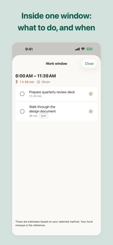 Waqtain: Prayer Day Planner Screenshot 2 of 10