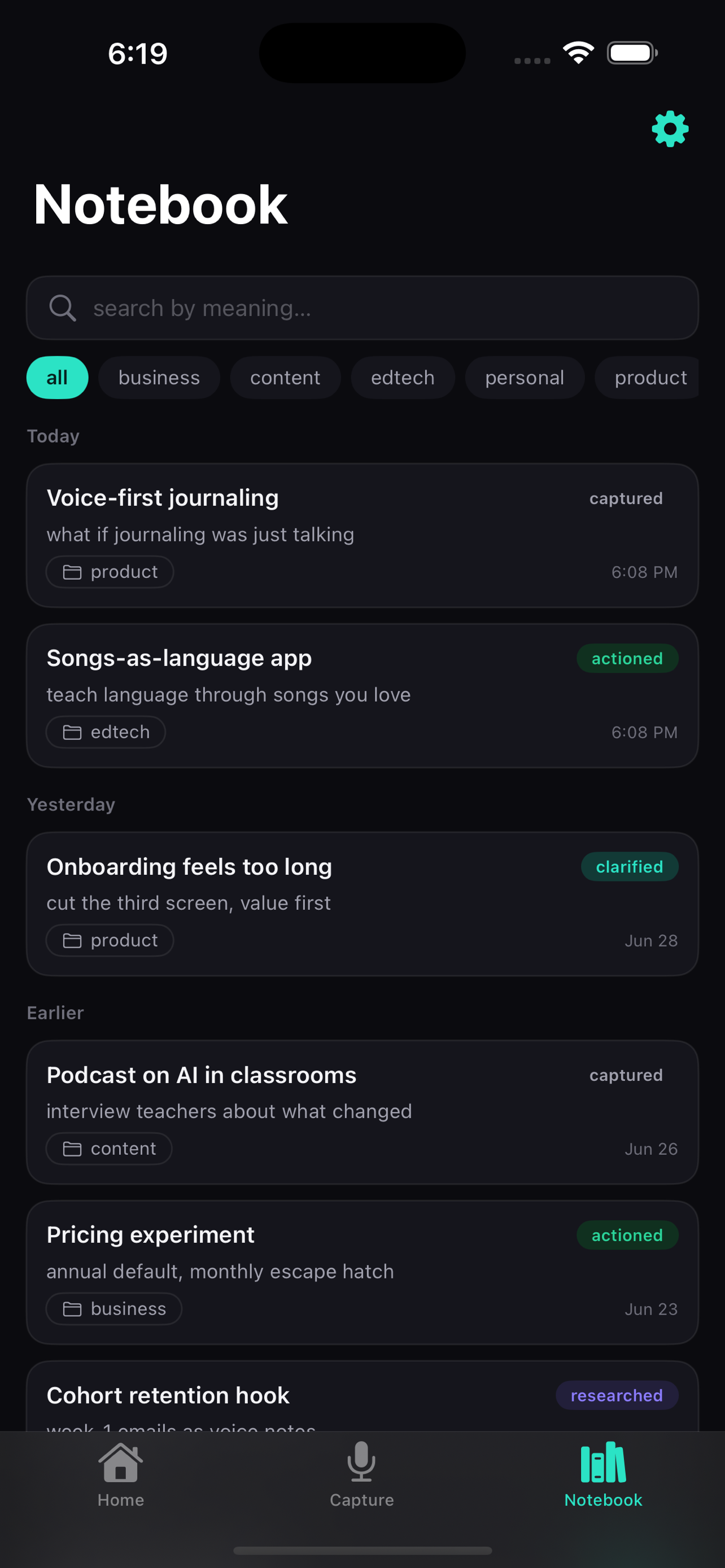 Thought Spark screenshot 3