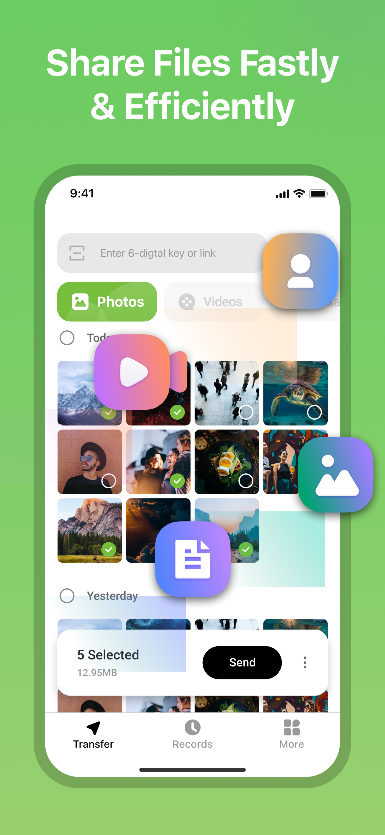 Tracover: File Share & Recover