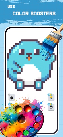 Pixel Joy - Color by Number iPhone screenshot
