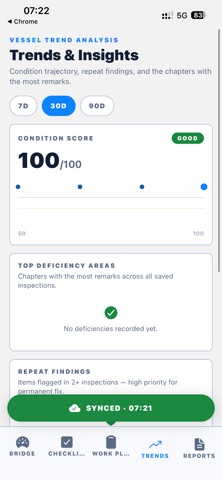 CaptAlyze Work&Inspection Tool screenshot
