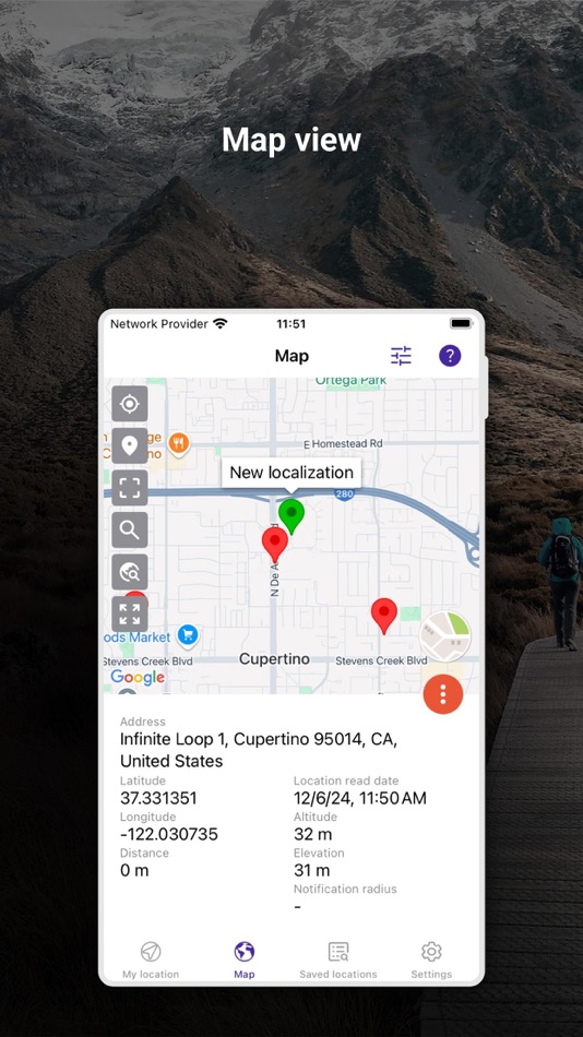#4. My Altitude and Elevation GPS (iOS) Podle: MYSTIC MOBILE APPS LLC