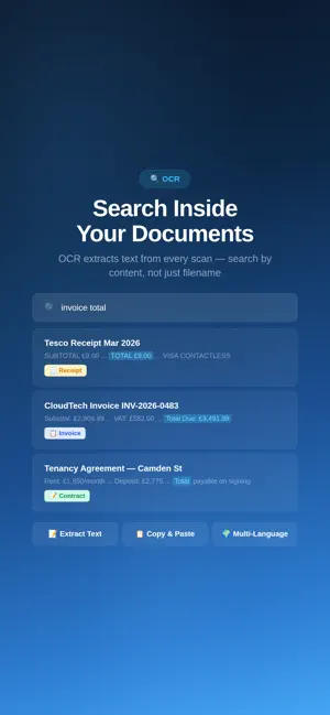 QuickDocs: AI Document Scanner screenshot 2