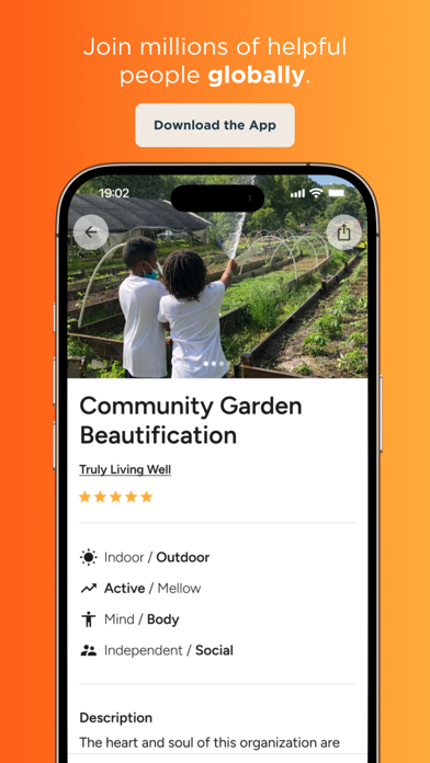 Golden: Volunteer Portal Screenshot