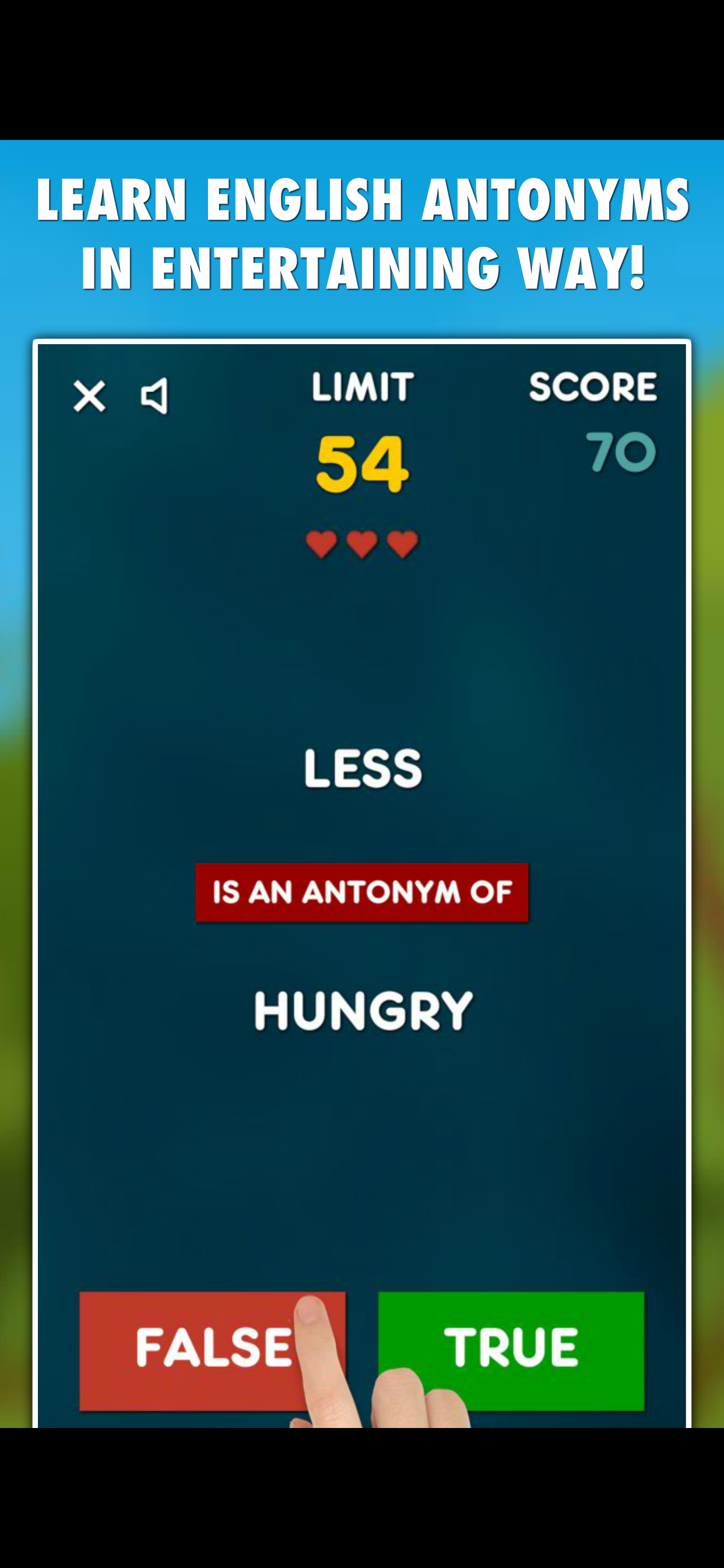 Antonyms Game