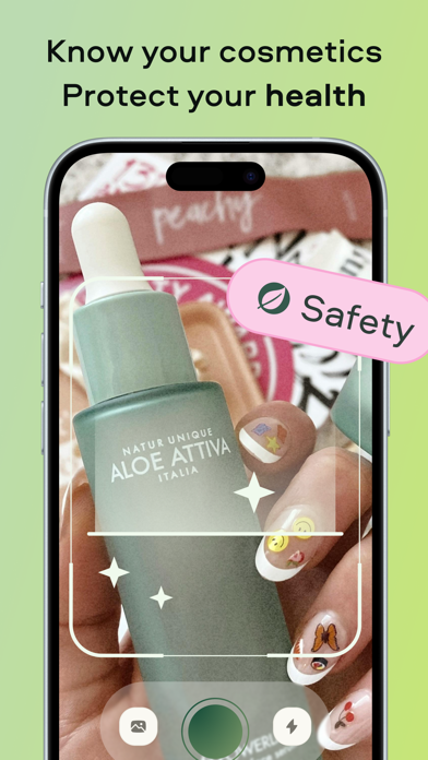 SafeSkin: AI Beauty Scanner Screenshot