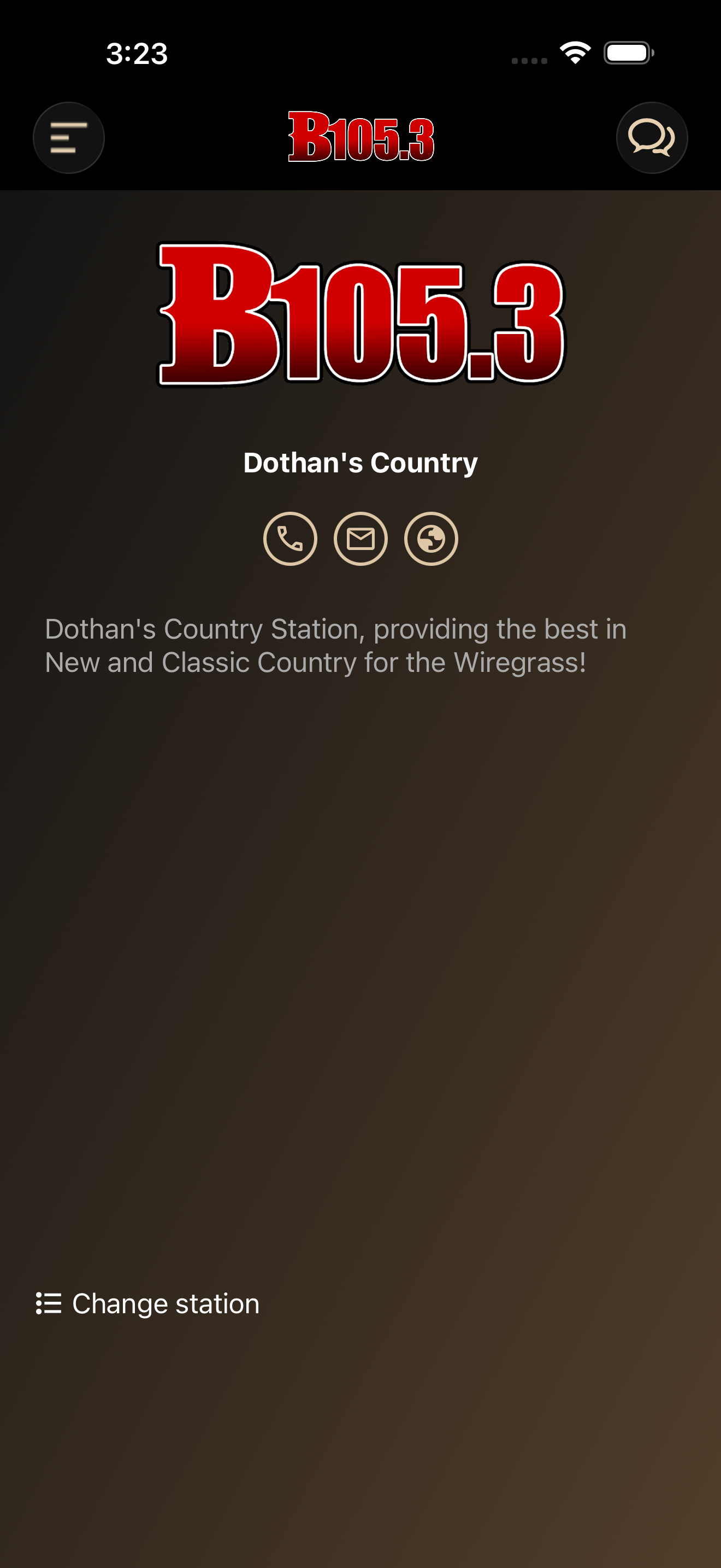 B105.3  WECB screenshot 5