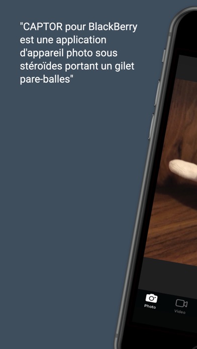 Screenshot #1 pour CAPTOR pour BlackBerry