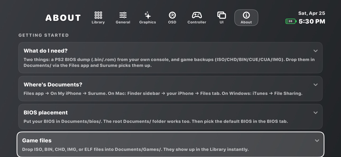 iPhone screenshot
