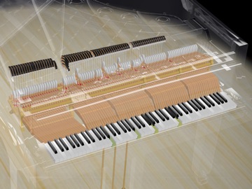 Piano Visualizer iPad screenshot