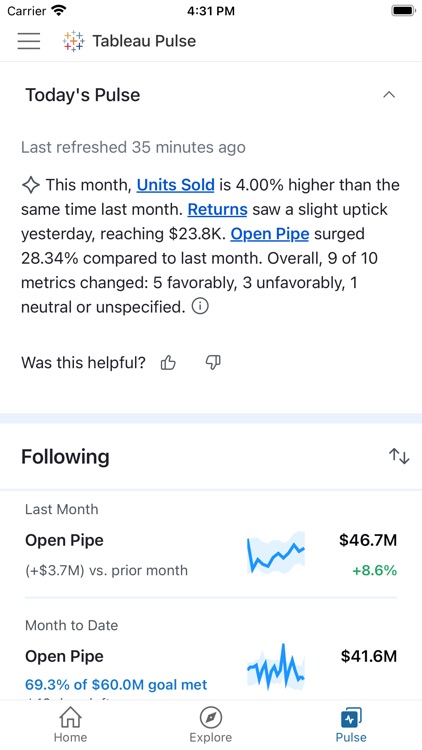 Tableau Mobile - Workspace ONE