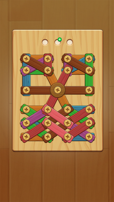 Wood Nuts - Bolts Screw Puzzle Screenshot