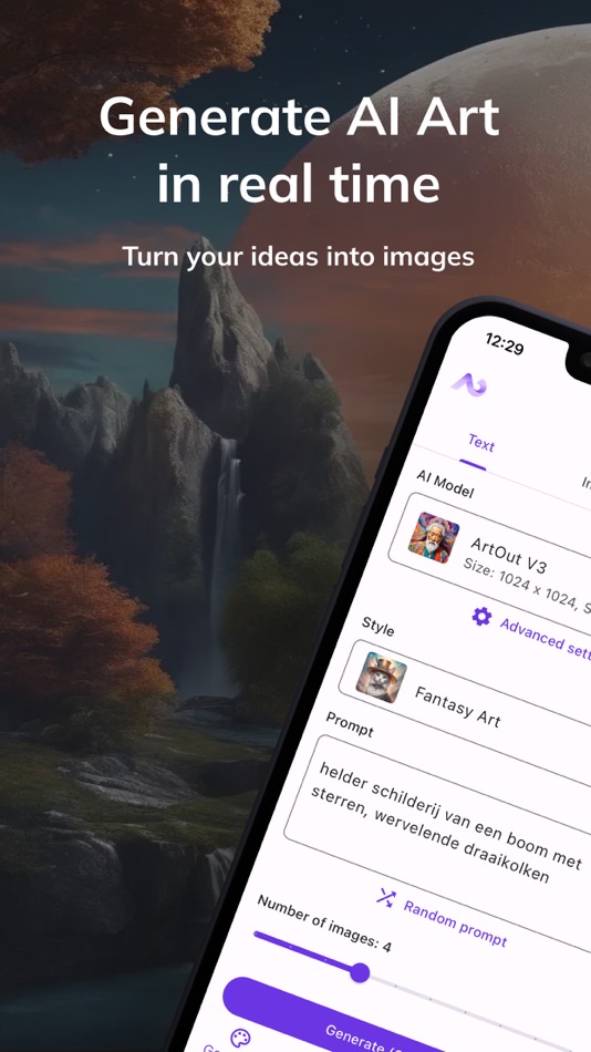 #1. ArtOut - AI Photo Generator (iOS) 由: Reachable AI B.V.