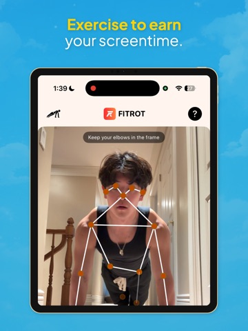 FitRot - Earn Your Screen Time iPad screenshot