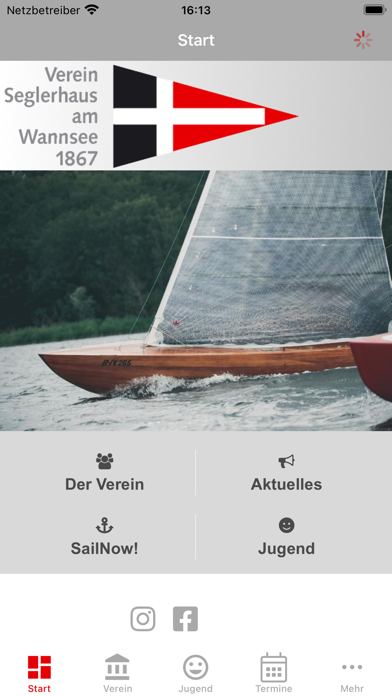 Verein Seglerhaus am Wannsee Screenshot