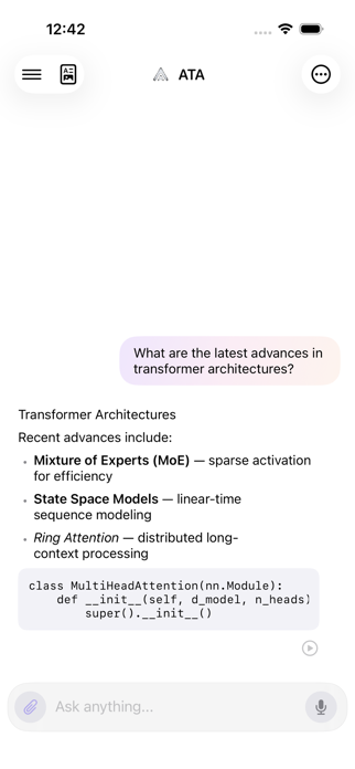Ata Research Screenshot 1 of 7