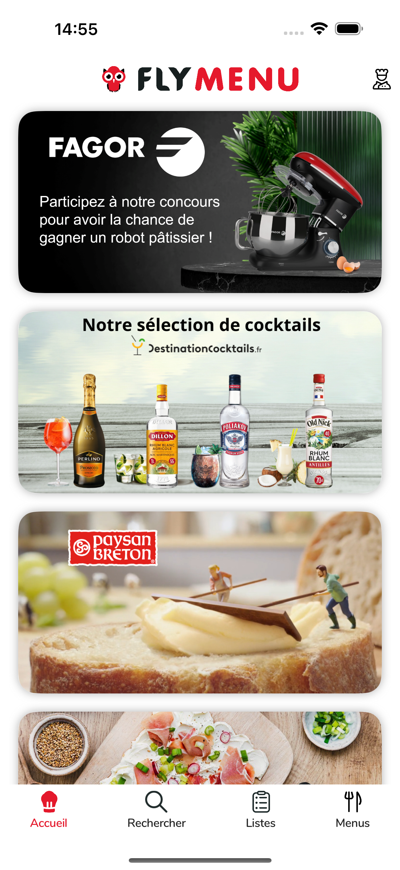 FlyMenu
