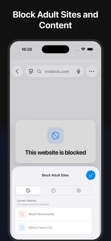 XBlocker for Safari screenshot 1 of 6