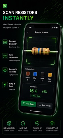 Electrocalc: Circuit & Pinout Screenshot 5 of 6