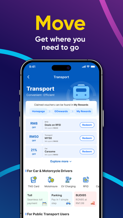 Touch ‘n Go eWallet App Store preview screenshot 4