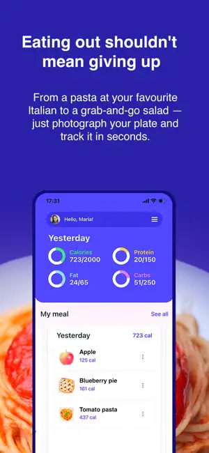 Rice - AI Calorie Tracker screenshot 2