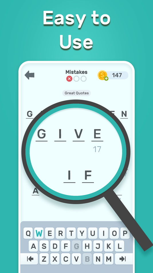 #6. Cryptogram Master (iOS) 来自: Oakever Games