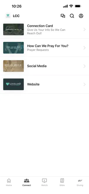 Loveland Christian Church screenshot 2