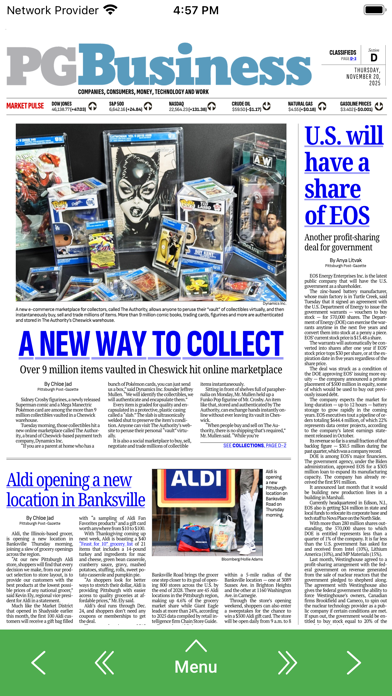 PGe iPhone screenshot 4 - News app