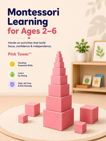 Montessori Learning Activities iPad screenshot